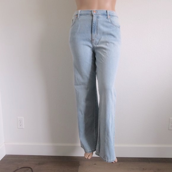 UNIVERSAL THREAD Jeans Women's WIDE LEG Light Wash Plus Size 18 NWT - Picture 4 of 6